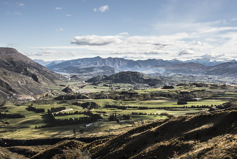 A landscape of Otago, New Zealand